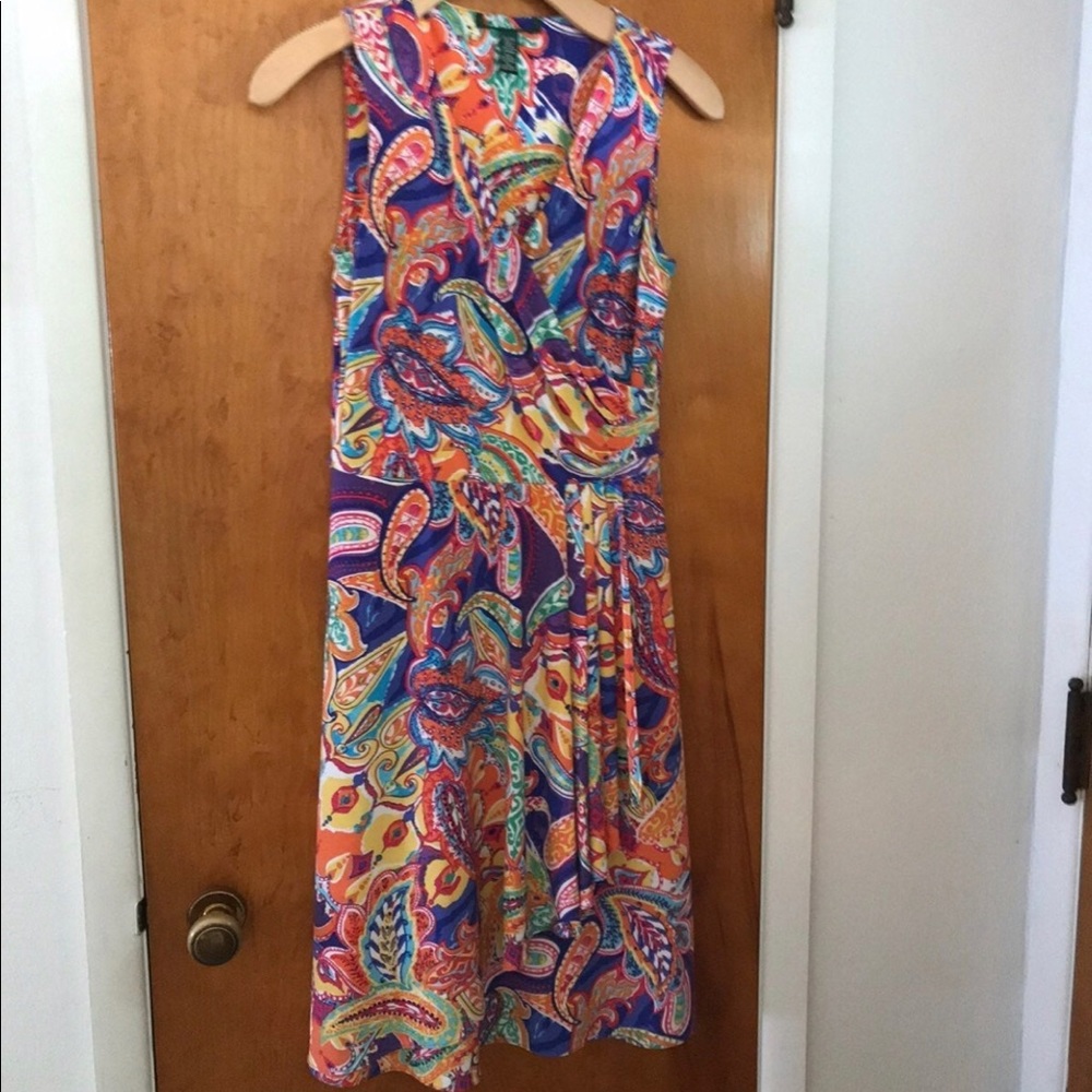 Lauren by Ralph Lauren Paisley Dress